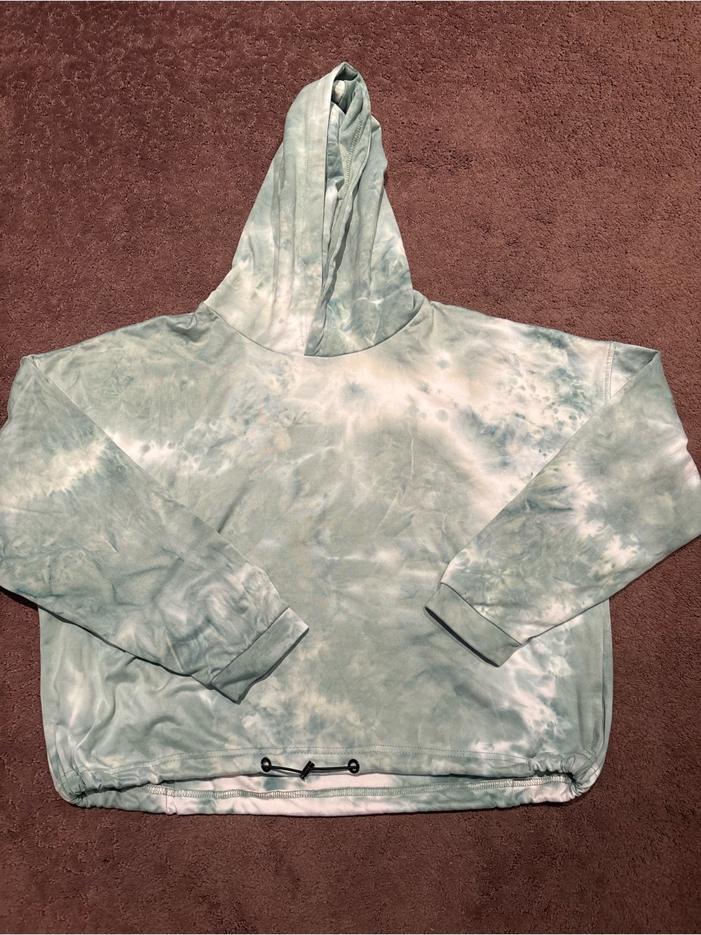 Bluenotes Mint Green Tie-Dye Hoodie